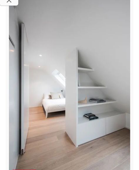 Attic Room Ideas, Attic Bedroom Designs, Attic Loft, Minimal Interior Design, Small Attic, Attic Bathroom, Attic Design, Attic Bedrooms, Cute Bedroom Ideas