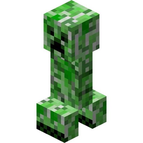 Creeper - Printable Minecraft Creeper Papercraft Template Minecraft Skins Panda, Minecraft Skins Creeper, Minecraft Clipart, Minecraft Png, Capas Minecraft, Minecraft Theme, Minecraft Images, Creeper Minecraft, Minecraft Drawings