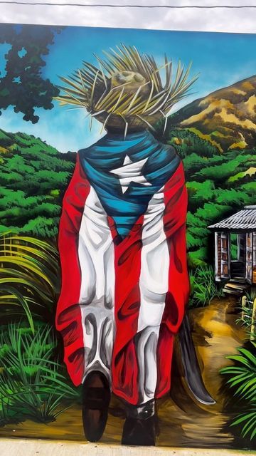 Puerto Rico Tattoo, Puerto Rican Artwork, Puerto Rican People, Hispanic Art, Puerto Rico Pictures, Puerto Rico Trip, Latino Art, Puerto Rico History, Puerto Rico Art