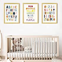 Check this out! Daycare Wall Decor, Alphabet Wall Decor, Kids Classroom Decor, Boho Frame Wall, Baby Room Wall Art, Bathroom Wall Decor Art, Baby Wall Decor, Earth Tone Wall Art, Art Playroom