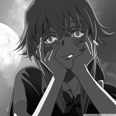 Gasai Yuno, Future Diary, Yuno Gasai, Akame Ga, Tattoo Design Drawings, Dark Anime, Girl Icons, Manga Girl, Anime Icons