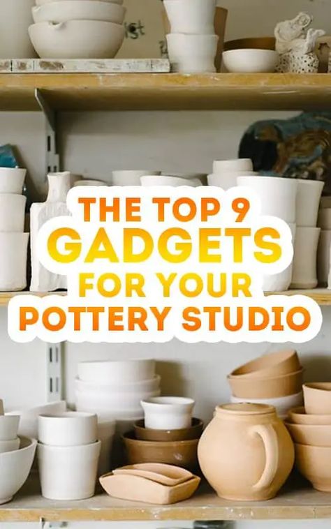 Pottery Wheel Diy, Studio Storage, Studio Layout, Raku Kiln, Pottery Lessons, Best Gadgets, Ceramic Supplies, Pottery Kiln, Beginner Pottery