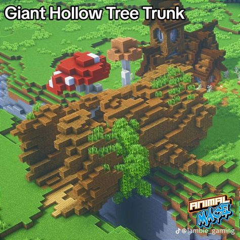 Minecraft Map Art Ideas, Minecraft Tree Trunk, Minecraft Shell House, Town Center Minecraft Ideas, How To Terraform In Minecraft, Oh The Biomes Youll Go Minecraft House, Minecraft Dragon Head Display, Minecraft Swamp House Ideas, Armadillo Enclosure Minecraft