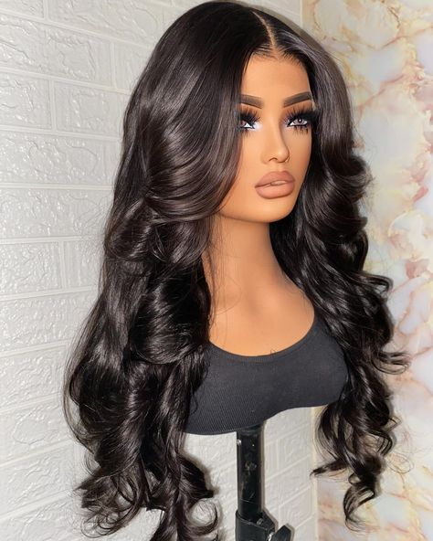 CUSTOM UNIT : -KAYLA 22” 5x5 HD UNIT -Price: $445 ($100 deposit) -Turnaround: 5 days minimum -48 hr express service: $50 fee -Hair: Raw Indian luxe wave 18”20”22” with 16” 5x5 HD closure Books are now open for custom orders! 💕 Click the link in bio to secure your look!! ALL Custom signature units include: ✅Custom machine made ✅Tailored to fit clients head measurements ✅Premium Bundles & HD lace included ✅Glue-less/easy install Skip the salon chair and book one of our tailored uni... Blessed Wednesday, Raw Indian Hair, Custom Signature, Indian Human Hair, Lace Front Human Hair Wigs, Front Hair Styles, Beautiful Wigs, Chinese Hairstyle, Dope Hairstyles