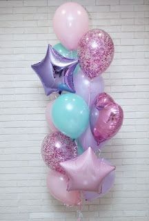 Purple Balloons Birthday, Unicorn Birthday Balloons, Baby Shower Ideas Decoracion, Ideas For Baby Shower, Unicorn Birthday Party Decorations, Deco Ballon, Unicorn Themed Birthday Party, Ideas Decoracion, Mermaid Theme Birthday