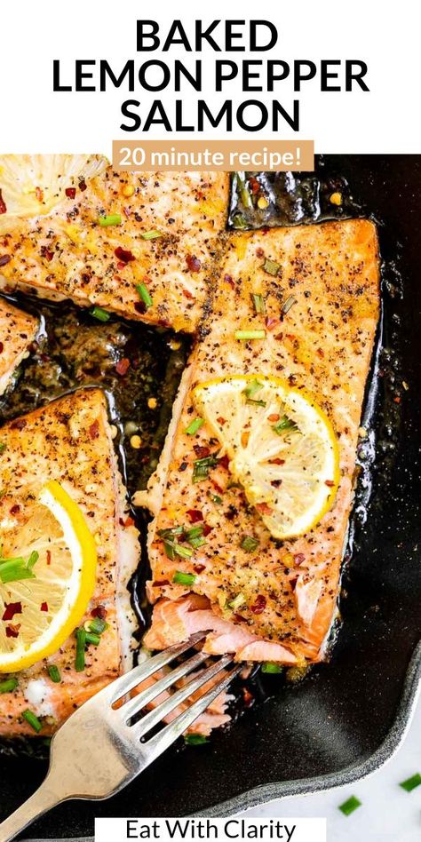 Salmon Recipes For One Person, Paleo Baked Salmon, Blackened Salmon Baked In Oven, Simple Baked Salmon Recipes Oven, Best Easy Healthy Baked Salmon, Lemon Pepper Salmon Recipes, Signature Meals, Lemon Pepper Salmon Baked, Keto Baked Salmon