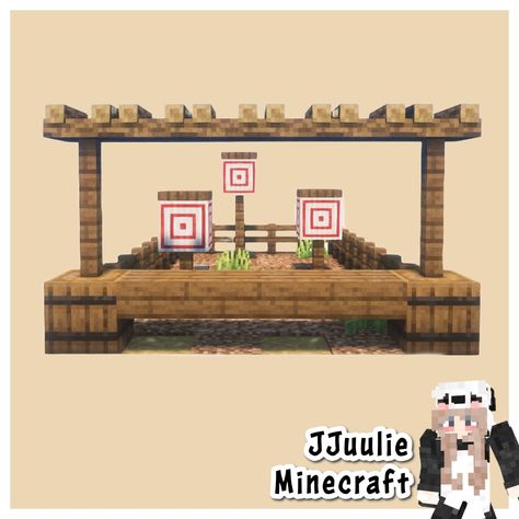 Day 9/100 Archery Course🎯 ——————————————— ★ 📅 100 days challenge of inspirations ★❤️ Follow for more minecraft inspirations! ★ 🗒️ Repost with credits only! ——————————————— ★ ✨ Complementary Unbound Shaders ★ 👉 Version 1.20+ ★ 👥 Build by @jjuulieminecraft ——————————————— Tags: #minecraft #minecraftbuild #minecraftideas #minecraftbuilds #minecrafthacks #minecraftpe #nature #archery #course #custom #build Minecraft Archery Range, Archery Range, Minecraft Pe, 100 Day Challenge, Entry Gates, Archery, 100th Day, Minecraft, Building