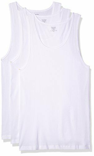 Tank Tops White, Undershirt Tank Top, Calvin Klien, Mens Undershirts, Styling Gel, Calvin Klein Men, Ribbed Tank Tops, Men Shirt Style, Accessories Clothing