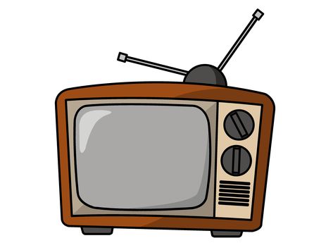 Cartoon Tv Drawing, Tv Clipart, Tv Drawing, Tv Moms, Tv Icon, Learning Projects, Company Work, Box Tv, Retro Tv