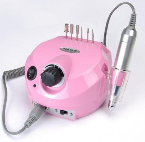 Pink Nail Salon, Acrylic Nail Drill, Nail File Machine, Electric Nail File, Nail Drill Machine, Pedicure Kit, Diy Nail Art, Manicure Y Pedicure, روتين العناية بالبشرة