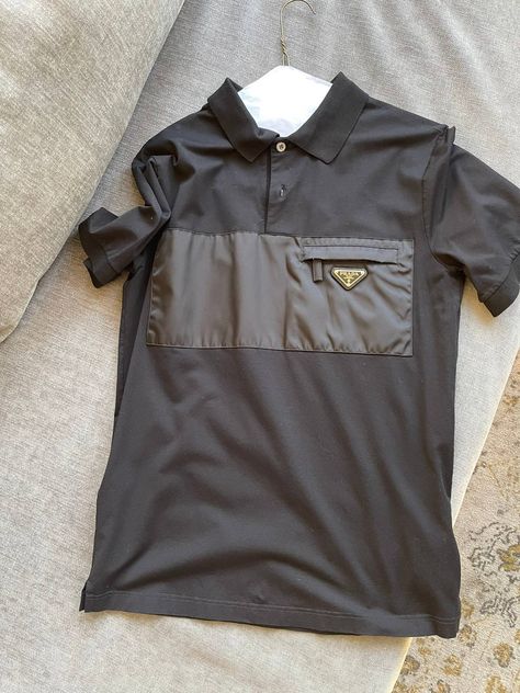 Prada Black Prada polo shirt size M | Grailed Prada Polo Shirt, Prada Top, Men's Tops, Prada Men, Prada, Men's Polo Shirt, Polo Ralph Lauren, Polo Shirt, Mens Tops