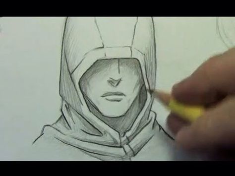 Mysterious man How To Draw Hoodies, Mark Crilley, Ghost Books, Manga Tutorial, Hoodie Drawing, Drawing Videos, Drawing Skills, Drawing Tips, A Drawing