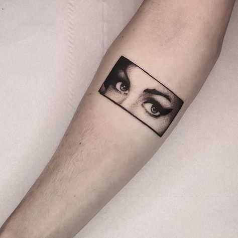 Tattoo Design For Hand, Brush Tattoo, Wicked Tattoos, Flash Tattoo Designs, Spooky Tattoos, Discreet Tattoos, Eye Tattoo, Tattoo Blog, Dope Tattoos