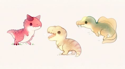 Ida 🐑 on Twitter: "Carnivorous club 🦖… " Tiny Creatures, 동화 삽화, Dinosaur Drawing, Kawaii Dinosaur, Karakter Disney, Cute Kawaii Animals, Cute Animal Drawings Kawaii, Dinosaur Art, Kawaii Animals