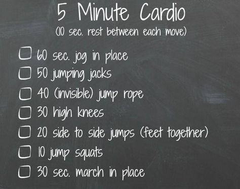 5 minute cardio, can be used singularly as a warm up or as a circuit. Homecoming Workout, Warm Up Cardio, 5 Min Workout, Resolution Ideas, Goals 2024, Weekly Workouts, Jogging In Place, Quick Workouts, Cardio At Home