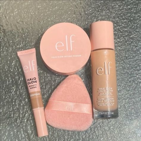 This is definitely not an ELF super-fan post...nooo way. Just kidding I am totally lying. ELF IS THE BEST. Especially their Halo Glow collection. I've searched far and wide to find products like these, and I haven't until now. If you have dry skin, or just want a your-skin-but-better look, this line is for you. 🌟🌸✨
#crueltyfree
#ELFcosmetics
#HaloGlow
#cutemakeup
#holygrails Elf Halo Glow, Elf Primer, Elf Products, E.l.f. Cosmetics, Makeup List, Elf Makeup, Elf Cosmetics, Brown Skin Makeup, Makeup Needs