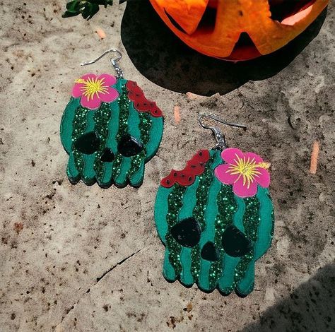 Zombie Lounge Bootique | Wicked Watermelon earrings listed in the shop!! Perfect for Summerween!! #summerween #halloween #halloweeniseveryday #halloweeniscoming… | Instagram Watermelon Earrings, March 16, Monster High, Zombie, Watermelon, Wicked, Lounge, Halloween, On Instagram