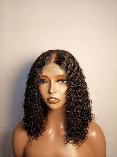 12 Inch Curly Wig, Curly Closure Wigs, Frontal Wig Styles, Curly Wig Styles, Wig Hairstyles Black Women, Curly Wig Hairstyles Black Women, Curly Short Wigs, Curly Wig Hairstyles, Wig Inspiration