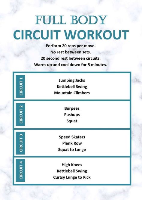 This full body circuit workout was designed to give one muscle group a chance to rest while working another. Allowing you to quickly work your entire body  #circuit Body Circuit Workout, Full Body Circuit Workout, Workouts Hiit, Bootcamp Workout, Workout Home, Full Body Circuit, Fit Board, Interval Workout, Tabata Workouts