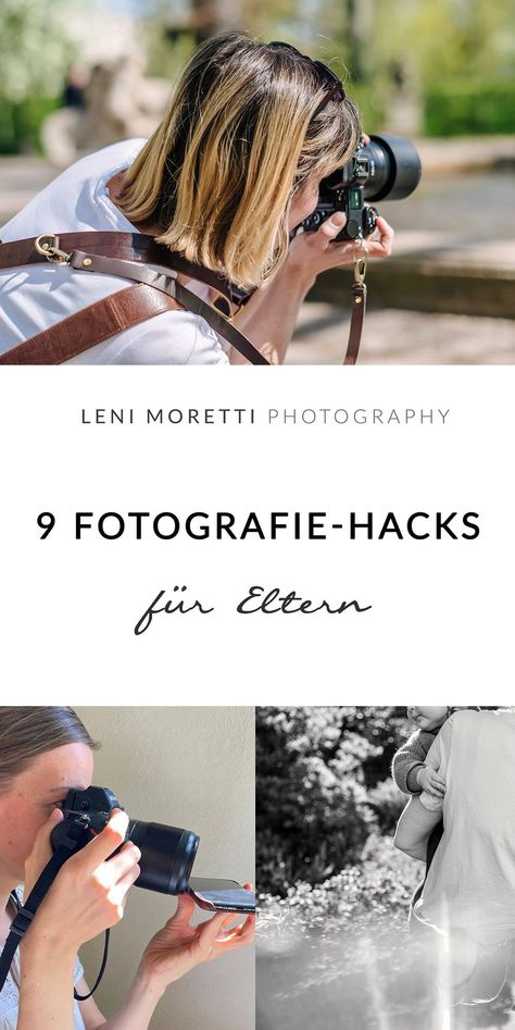 Es sind oft ganz simple Dinge, die einem das Leben so viel einfacher machen können. Heute verrate ich euch 10 Fotografie-Hacks für Eltern! ✓ Makro-Zwischenringe ✓ Shutter Hugger ✓ Bildauswahl beschleunigen ✓ Kreative Foto-Effekte mit dem Smartphone ✓ Mini-Stativ ✓ Fotografie-Spickzettel ✓ Objektivdeckelhalter ✓ Seitlicher Kameragurt #fototipp #ideen #kinderfotos #kinderfotografie Less Is More, Photography