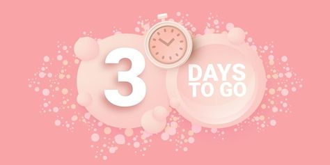 3 days to go banner design template | Premium Vector #Freepik #vector #2-days #countdown-days #days-left #days-go 3 Days To Go Countdown, Days To Go Countdown, Countdown Design, Banner Template Design, Days Left, Banner Design, Design Template, Premium Vector, Graphic Resources