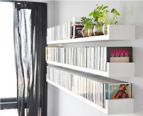 Dvd Storage Solutions, Diy Dvd Storage, Cd Shelves, Dvd Shelves, Cd Dvd Storage, Diy Storage Shelves, Apartment Storage, Cd Storage, Trendy Apartment