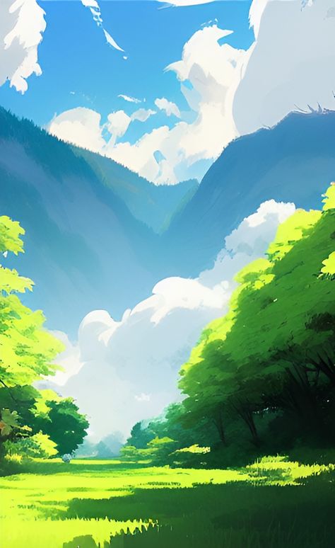 Digital Art Scenery Landscapes, Digital Art Mountains, Anime Environment Art, Environment Reference Photography, Mountain Background Drawing, Anime Environment, Ground Illustration, Digital Landscape Art, Landscape Step By Step