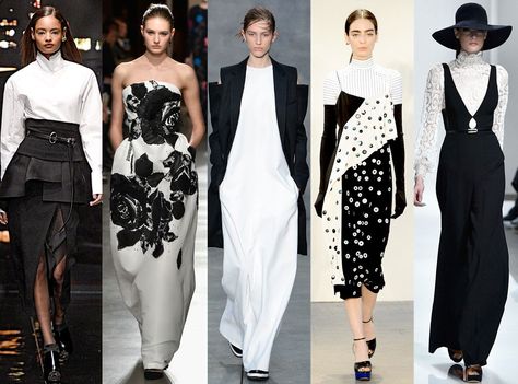 Monochromatic Outfit Black, White Monochrome Outfit, Theory Fashion, Outfit Black And White, Monochromatic Outfit, Fashion Week 2015, Monochrome Outfit, Monochrome Fashion, Fall 2015