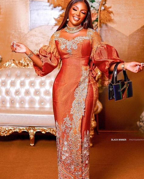 Nigeria Traditional Dress, Nigerian Traditional Clothing, Nigerian Traditional Attire, Yoruba Dress, African Bridal Dress, Nigerian Outfits, African Lace Styles, Skirt Wrap, African Lace Dresses