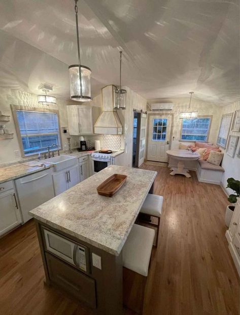 Tony House Kitchen Ideas, Shed Home Kitchen Ideas, 14x50 Shed House Interior, 14x60 Tiny House, She’d To Home Conversion, Shed Home Floor Plans Layout, Portable Building Homes 16x40 Interior, She’s Conversion, 16x40 Shed House Plans 1 Bedroom