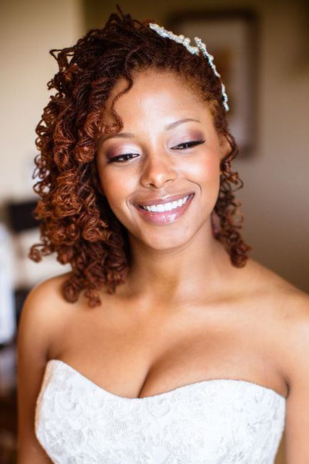 Wedding Hairstyles On Pinterest - Essence Dreadlock Wedding Hairstyles, Natural Hair Wedding, Wedding Haircut, Sisterlocks Styles, New Natural Hairstyles, Black Wedding Hairstyles, Natural Hair Bride, Curly Wedding Hair, Hairdo Wedding