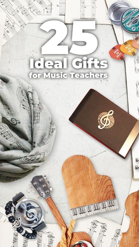 Do you want to make an unforgettable gift for your music teacher? Here we have done an excellent compilation of ideal gifts for your music teacher. Just check them out! #giftsformusicteachers #giftsformusicteachersdiy #musicteachersgifts #giftsformusicteachers #giftideasformusicteachers #retirementgiftsformusicteachers #christmasgiftsformusicteachers #bestgiftsformusicteachers #thankyougiftsformusicteachers #giftsformalemusicteachers #giftstogivemusicteachers Presents For Music Teachers, Gift Ideas For Piano Teacher, Gifts For Piano Teacher, Gift Ideas For Music Teachers, Gifts For Music Teachers, Music Teacher Gifts Diy, Choir Teacher Gifts, Gift For Music Teacher, Piano Teacher Gift Ideas