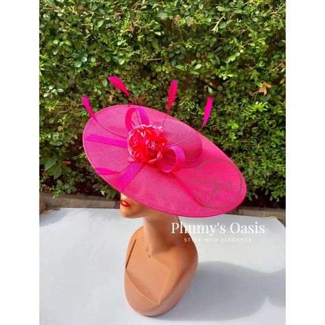 A pink, flowery feathered fascinator is the perfect accessory to elevate your outfit with a pop of color and style. @phumysoasis we bring to you Handcrafted, Unique fascinators, and hats. This fascinator can be worn for any occasion church, wedding, teaparty, naming, etc Available in various colors Price: 29500 To order: Kindly send a Dm WhatsApp: Contact in bio #lagosnigeria #phumysoasis #hatstyle #womanfashion #modeststyle #womenaccesories #stylishwomen #bridestobe #shopafrica #un... Unique Fascinators, Whatsapp Contact, Church Wedding, Hat Fashion, Fascinator, Modest Fashion, Stylish Women, Tea Party, Color Pop