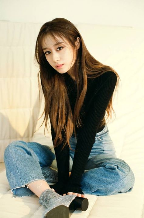 ♥ T-ara ♥ Jiyeon ♥ Korean Hairstyle Long, Park Jiyeon, Park Ji Yeon, T Ara Jiyeon, Very Important Person, T Ara, Great Hairstyles, Retro Hairstyles, Korean Celebrities