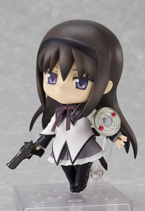 Akemi Homura mini figure Madoka Homura, Akemi Homura, Nendoroid Anime, Homura Akemi, Magia Record, Puella Magi, Phone Layout, Puella Magi Madoka Magica, Png Icons