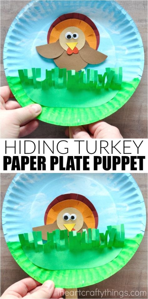 Puppet Crafts For Kids, Turkey Puppet, Thanksgiving Kids Craft, Thanksgiving Activity For Kids, November Teaching Ideas, Craft For Thanksgiving, Thanksgiving Arts And Crafts, Thanksgiving Is Coming, Turkey Activity