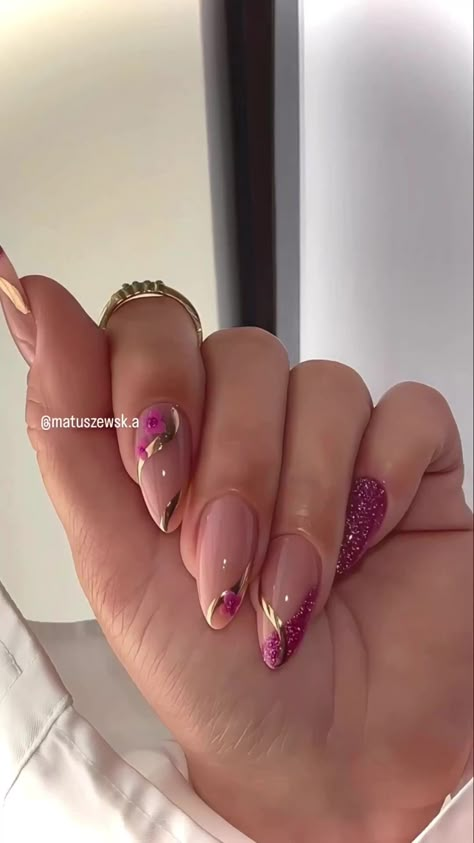 30 Best Nail Ideas You'll Want to Try Nails Yellow, Fancy Nails Designs, Blush Nails, Pink Acrylic Nails, Fancy Nails, Chic Nails, Long Acrylic Nails, Cute Acrylic Nails, Nude Nails