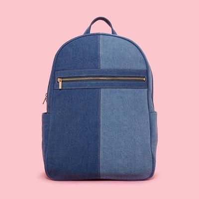 Jeans Bags Ideas, Diy Backpack Pattern, Mochila Jeans, Super Organized, Get It Together, Denim Backpack, Diy Backpack, Diy Leather Bag, Textile Bag