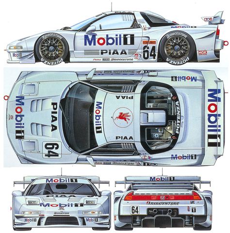 Honda NSX, Mobil Racing Livery Nsx Gt, Mobil Oil, Soichiro Honda, Racing Car Design, Car Wrap Design, Drifting Cars, Acura Nsx, Acura Tsx, Car Graphics