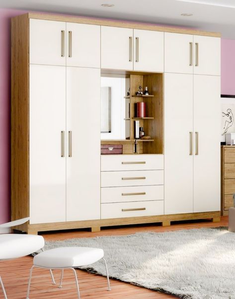 Built In Cupboards Bedroom, Almirah Designs For Bedroom, Kitchen Unit Designs, Wall Wardrobe Design, Wooden Wardrobe Design, Wood Bed Design, Closet Design Layout, Modern Cupboard Design, Luxury Closets Design