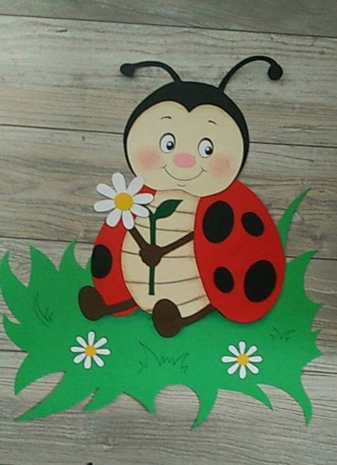 Spring Crafts For Kids, Board Decoration, Class Decoration, Childrens Crafts, School Decorations, Spring Crafts, School Crafts, Flower Crafts, Preschool Crafts