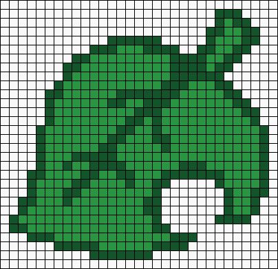 Alpha pattern #87998 | BraceletBook 30x30 Pixel Art Grid, Zelda Alpha Pattern, Minecraft Alpha Pattern, Pokemon Alpha Pattern, Pixel Art Templates Easy, Leaf Pixel Art, Pixel Cow, Cute Pink Crochet, Sunflower Granny Square Pattern