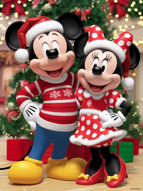 Ideogram IA 🎀 Mikki Maus, Mickey Mouse Navidad, Disney Merry Christmas, Christmas Wallpaper Iphone Cute, Mickey Mouse Wallpaper Iphone, Minnie Y Mickey Mouse, Disney Best Friends, Mickey Mouse Images, Minnie Mouse Images