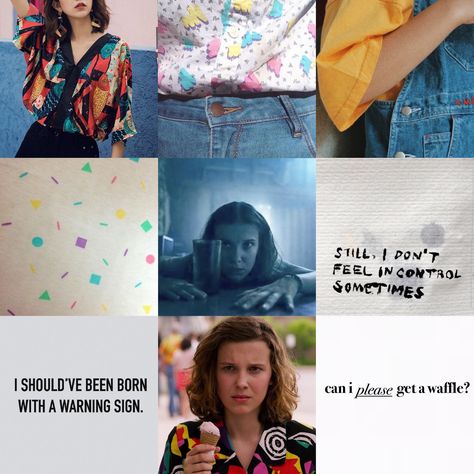 El From Stranger Things aesthetics moodboard The Party Stranger Things Aesthetic, Stranger Things Moodboard, El From Stranger Things, Watch Tv Aesthetic, Billy Steve, Watching Movies Aesthetic, Aesthetic Stranger Things, El Hopper, Aesthetics Moodboard