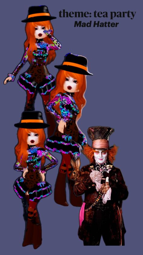 Mad Hatter Dress, Mad Hatter, Dress To Impress