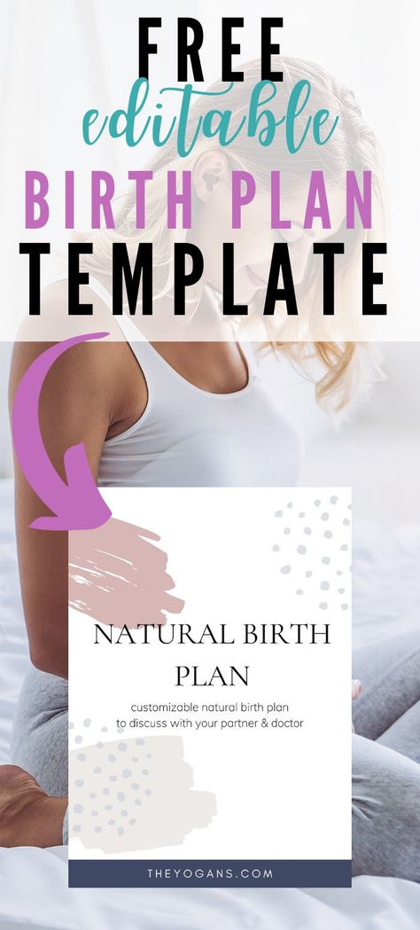 How To Write A Birth Plan, Unmedicated Birth Plan, Birth Plan Template Editable Free, Natural Birth Plans, Birth Plan Template Printables Free, Natural Birth Plan Template, Birth Plan Examples, Natural Birth Plan, Birth Plan Printable