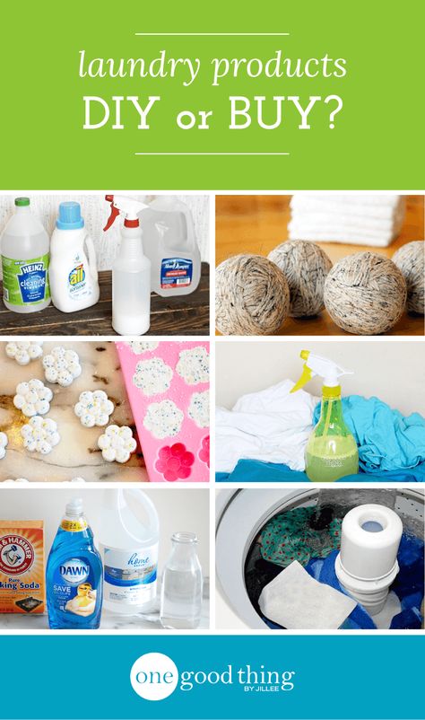 Laundry Products: DIY or Buy? Homemade Fabric Softener, Laundry Soap Homemade, Diy Laundry Detergent, One Good Thing By Jillee, Homemade Laundry Detergent, Homemade Oil, Homemade Laundry, Diy Cleaning Solution, Wool Dryer Balls