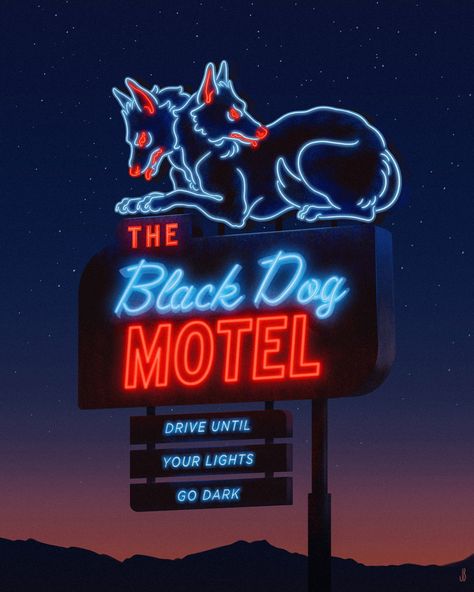 dappermouth on Twitter: "Beside a long-forgotten highway, a strange motel appears at night–and those who chance upon it should never step inside.… https://t.co/EzSnkwMA0q" Indrid Cold, Motel Sign, Tumblr Hipster, Inside Art, Vintage Neon Signs, Neon Nights, Retro Sign, Neon Aesthetic, Step Inside