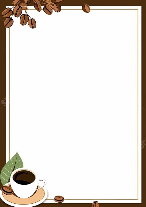 white coffee frame space area coffee beans Coffee Border Design, Beautiful Borders, Christmas Border, Page Borders, Free Coffee, Black Aesthetic Wallpaper, Text Logo, Google Docs, White Coffee