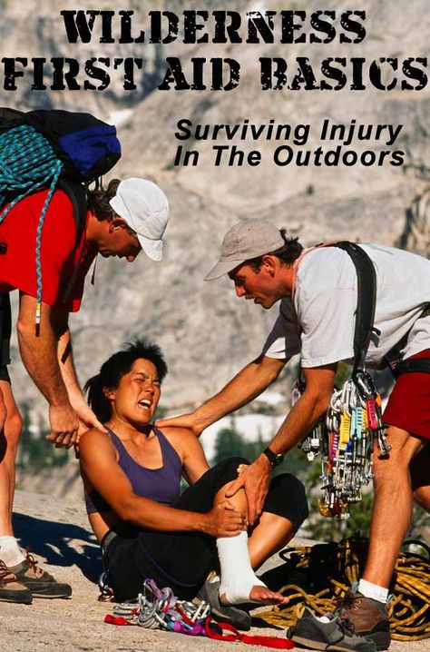 Wilderness First Aid Basics: Surviving Injury In The Outdoors http://www.beyondthetent.com/wilderness-first-aid-basics-surviving-injury-in-the-outdoors/?utm_campaign=coschedule&utm_source=pinterest&utm_medium=Beyond%20the%20Tent&utm_content=Wilderness%20First%20Aid%20Basics%3A%20Surviving%20Injury%20In%20The%20Outdoors Camping Survival Kit, Wilderness First Aid, Survival Backpack, Bushcraft Gear, Survival Supplies, Bushcraft Camping, Survival Equipment, Survival Techniques, Wilderness Survival